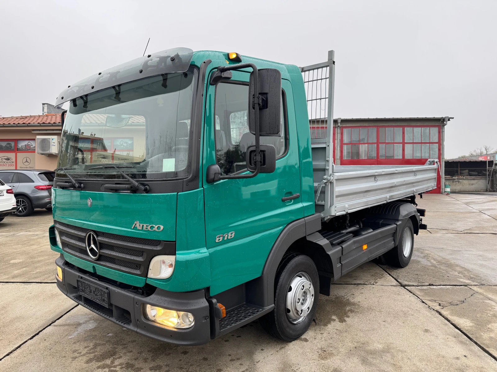 Mercedes-Benz Atego 818 , тристранен самосвал  - изображение 8