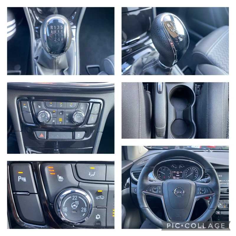 Opel Mokka X 1.6CDTI= 136HP= 4X4= НАВИГАЦИЯ= ЕURO6= ПОДГРЕВ= TO, снимка 16 - Автомобили и джипове - 47788391