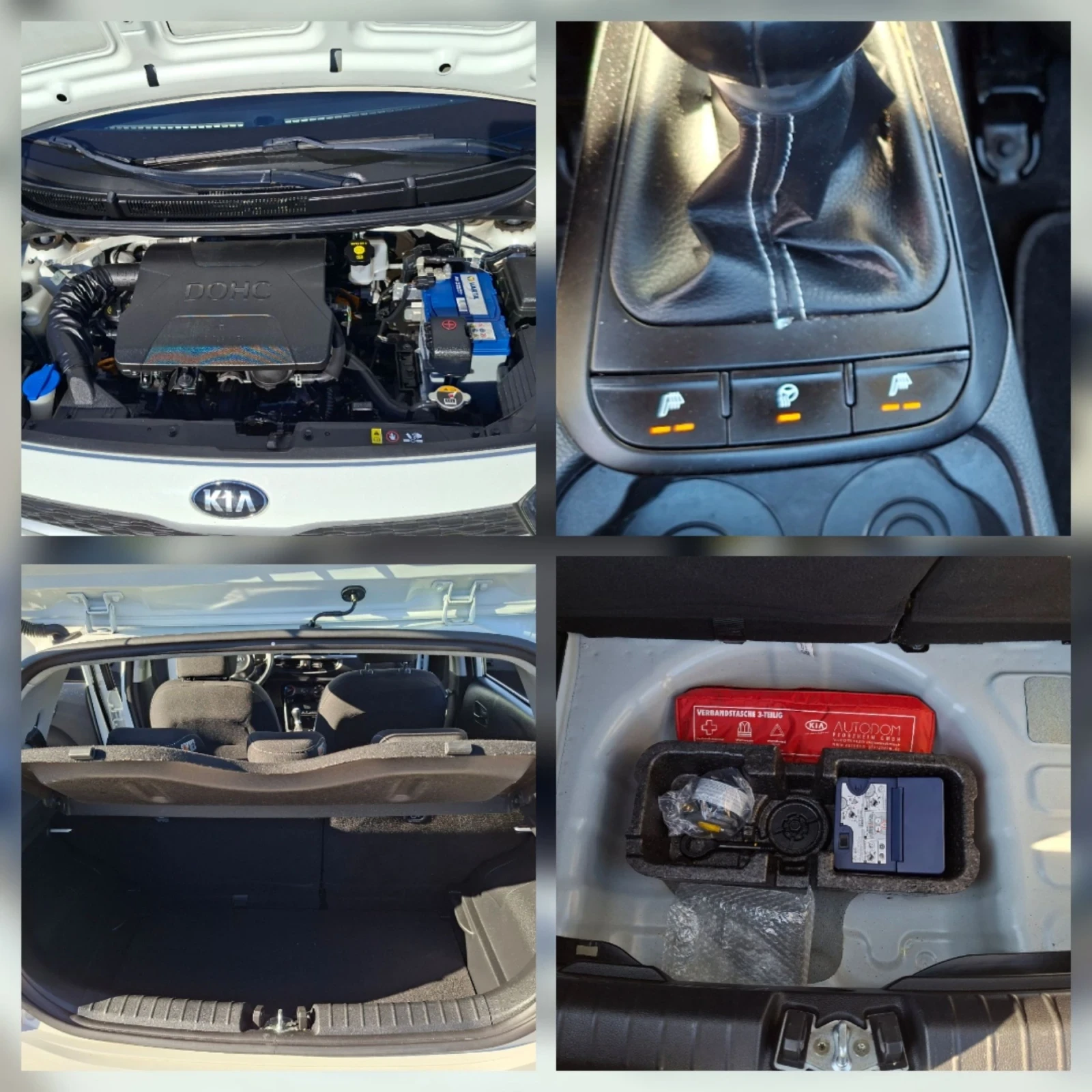 Kia Picanto 1.0i/ПОДГРЕВ/КЛИМА/EUR6, снимка 16 - Автомобили и джипове - 53166186