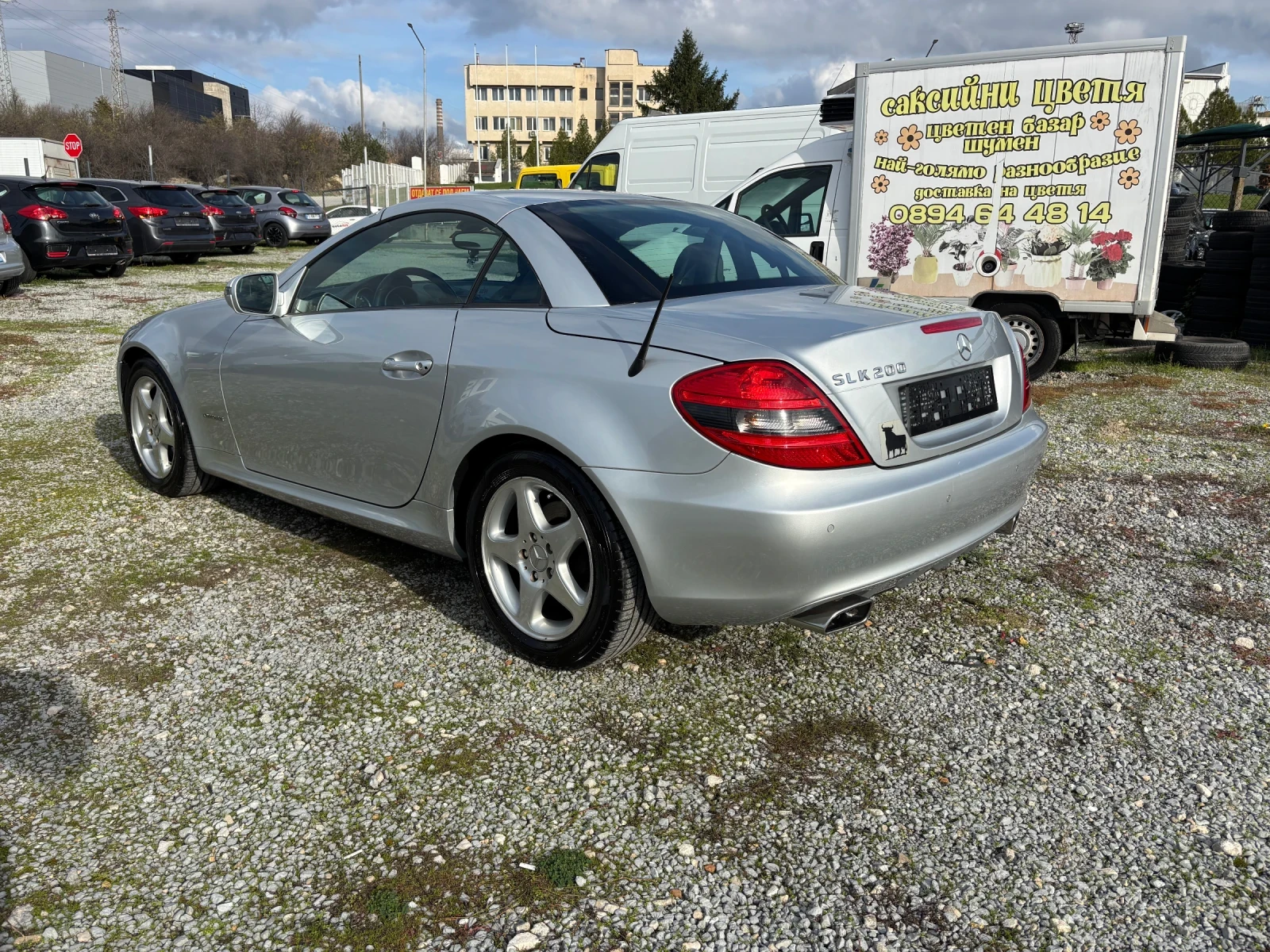 Mercedes-Benz SLK, снимка 4 - Автомобили и джипове - 53708152