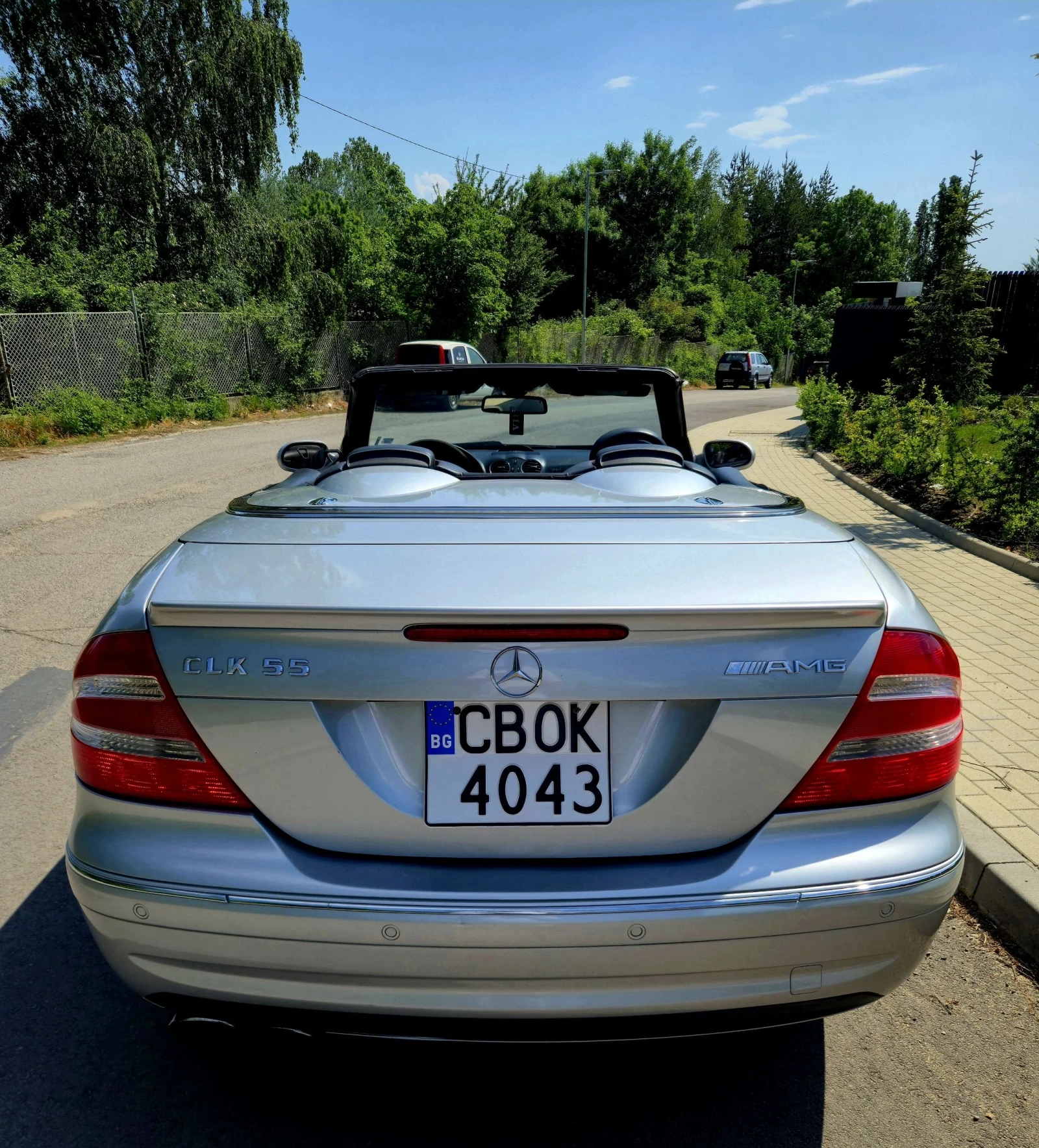 Mercedes-Benz CLK 55 AMG AMG, снимка 4 - Автомобили и джипове - 54700423