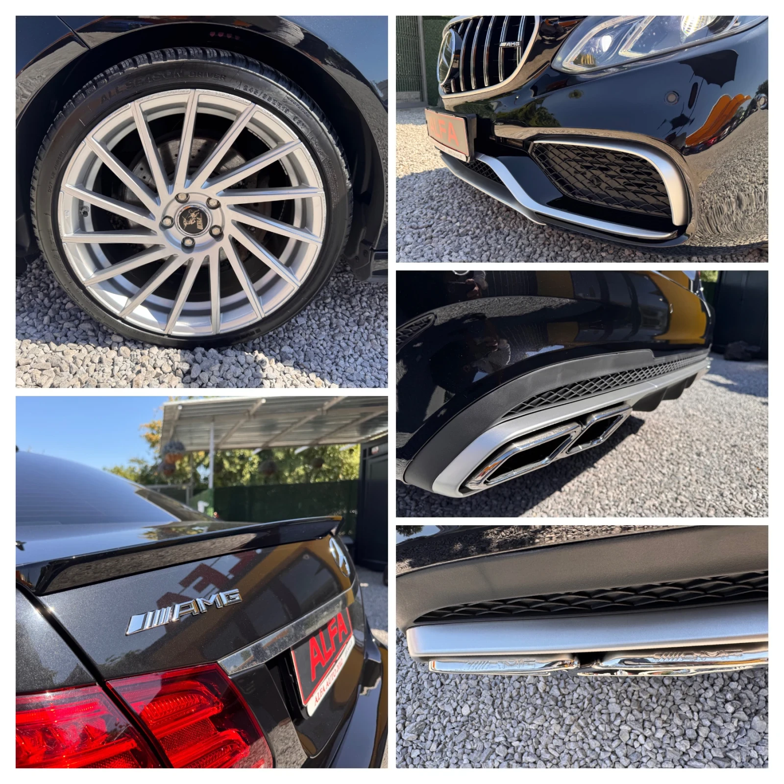 Mercedes-Benz E 220 d/6.3 AMG/V8 TUNING/4x4/ПОРЪЧКОВ/ТОП ВИЗИЯ/УНИКАТ/, снимка 9 - Автомобили и джипове - 55740343