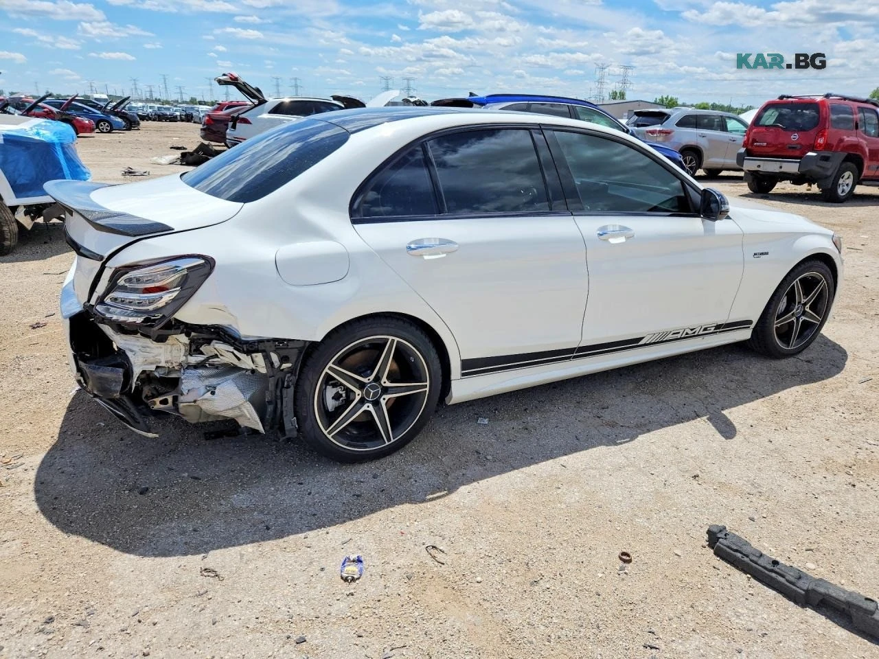 Mercedes-Benz C 43 AMG 4MATIC* 360-CAM* BURMASTER* PANORAM* ALCANTARA* PO | Mobile.bg � ����������� 4