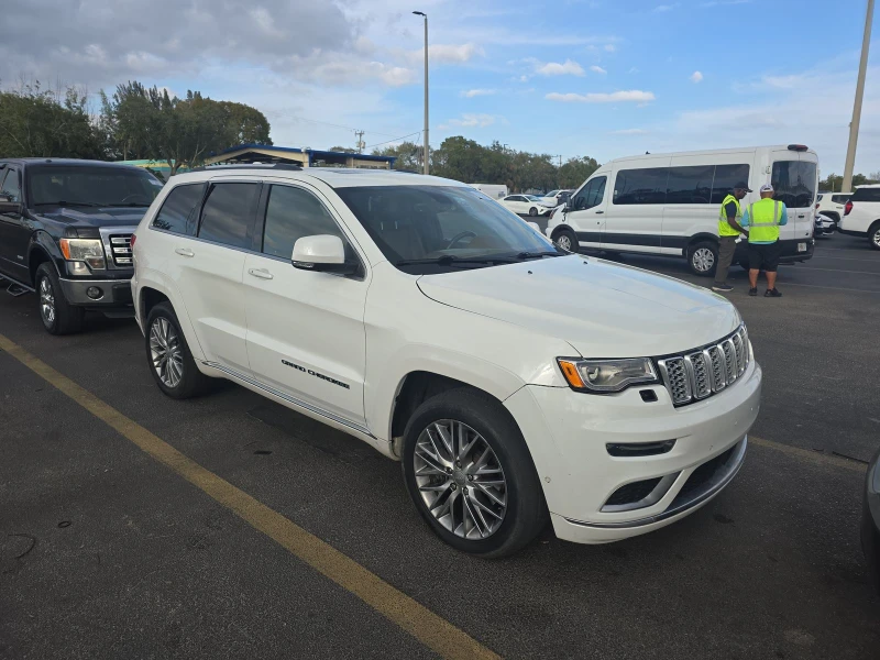 Jeep Grand cherokee SUMMIT* ДИСТРОНИК* ОБДУХВАНЕ* КАМЕРА* МЪРТВА* ТОЧК, снимка 3 - Автомобили и джипове - 49506026