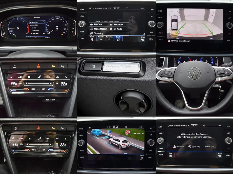 VW T-Roc 2.0TDI/STYLE/150HP/DSG/ACC/LED/NAVI/CAM/DIGI/641f, снимка 9 - Автомобили и джипове - 51456264