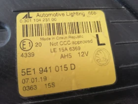 Оригинален фар за Skoda Octavia 3 2017-2020 г. Ляв, снимка 4