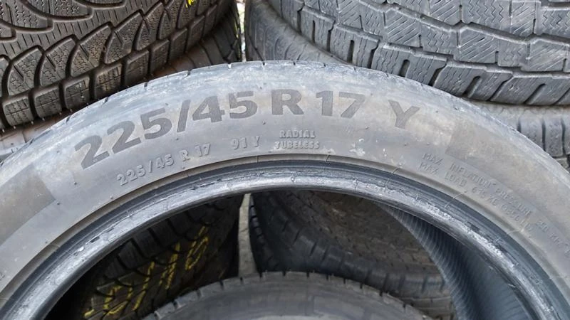 Гуми Летни 225/45R17, снимка 7 - Гуми и джанти - 27400907