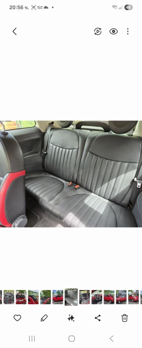 Обява за продажба на Fiat 500 КАБРИО ~12 900 лв. - изображение 6