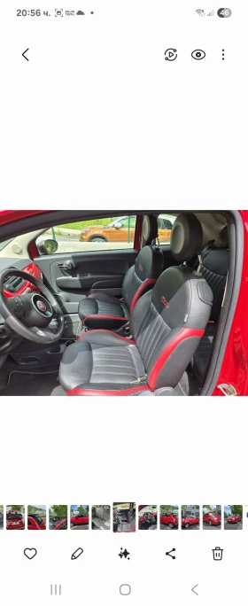 Обява за продажба на Fiat 500 КАБРИО ~12 900 лв. - изображение 5