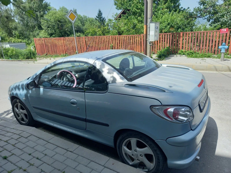 Peugeot 206 CC, снимка 5 - Автомобили и джипове - 44139253