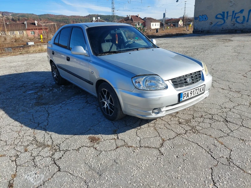 Hyundai Accent 1.4i gaz, снимка 1 - Автомобили и джипове - 48150049