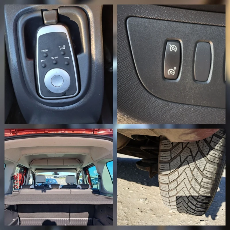 Renault Kangoo 1.5dci/НАВИ/CRUIZE/РЕЙЛИНГ-БАГАЖНИК, снимка 15 - Автомобили и джипове - 52113040