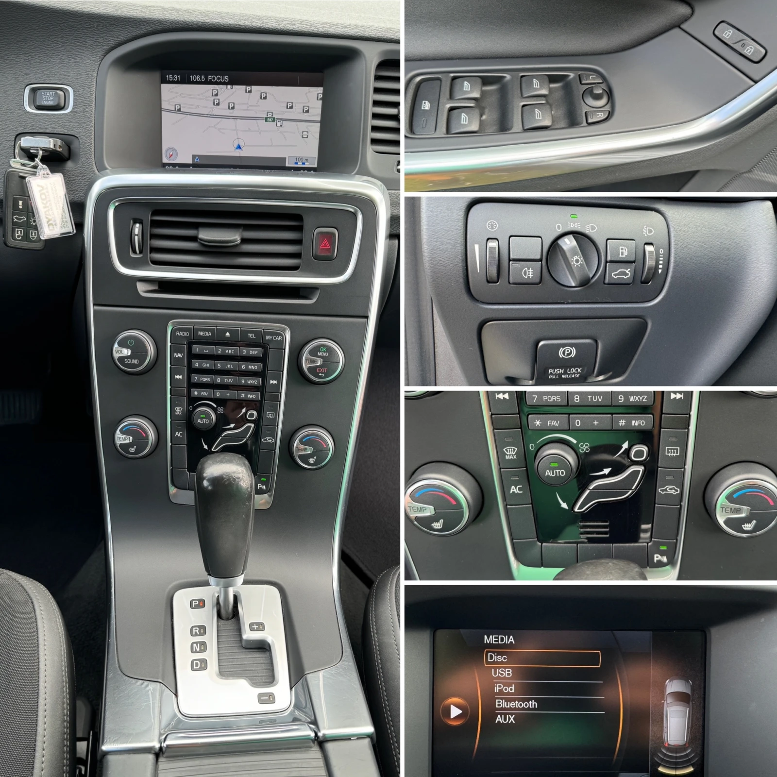 Volvo V60  ! PDC, NAVI, , LED, Tel.,  | Mobile.bg   17