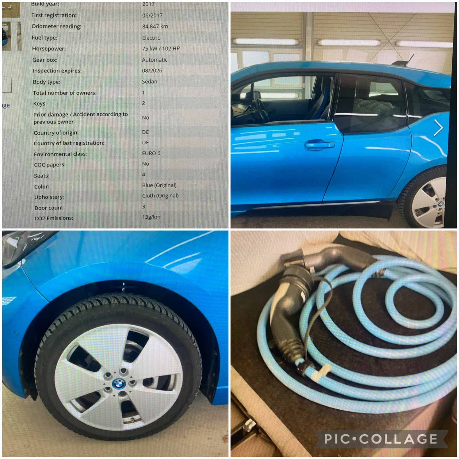 BMW i3 Очакван внос, 94аh.REX, снимка 3 - Автомобили и джипове - 54235776