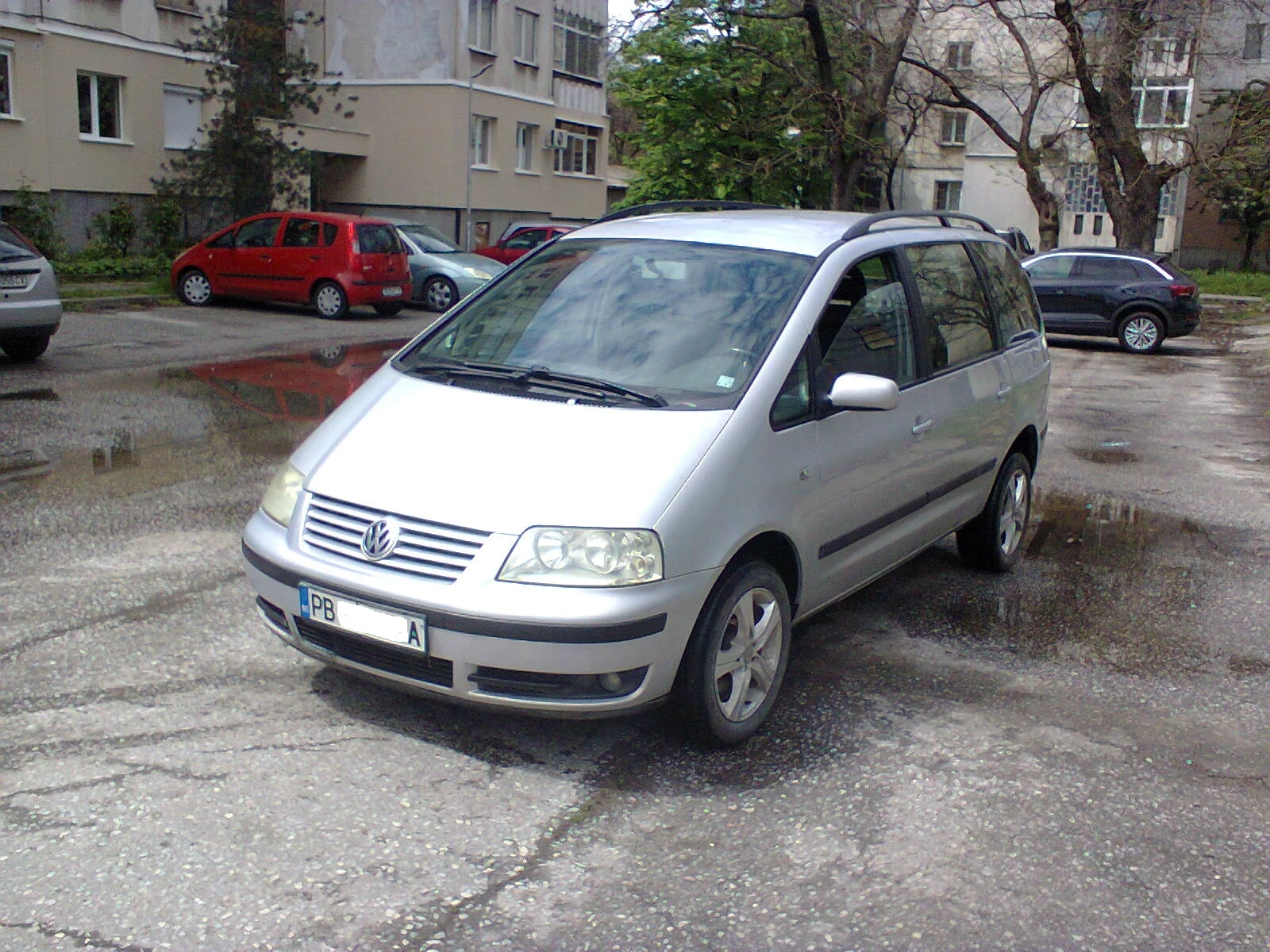 VW Sharan 1.9 TD Kлиматроник 6 скорости 6+ 1