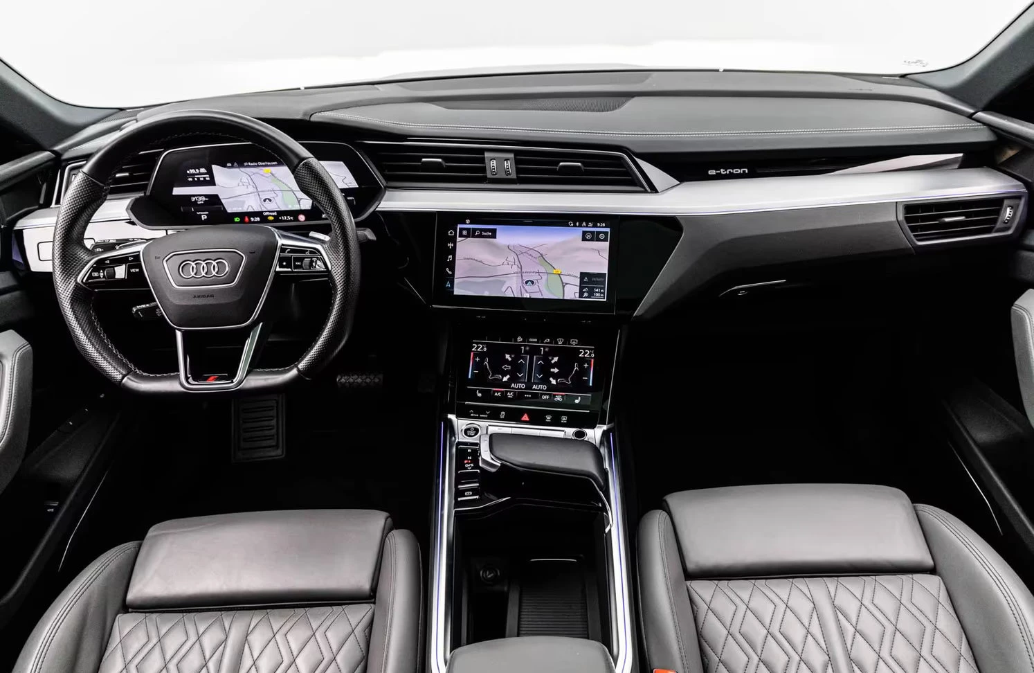 Audi E-Tron 50/313HP/SPORTBACK/2xS-LINE/PANO/360/HUD/ACC/791z, снимка 9 - Автомобили и джипове - 55705246