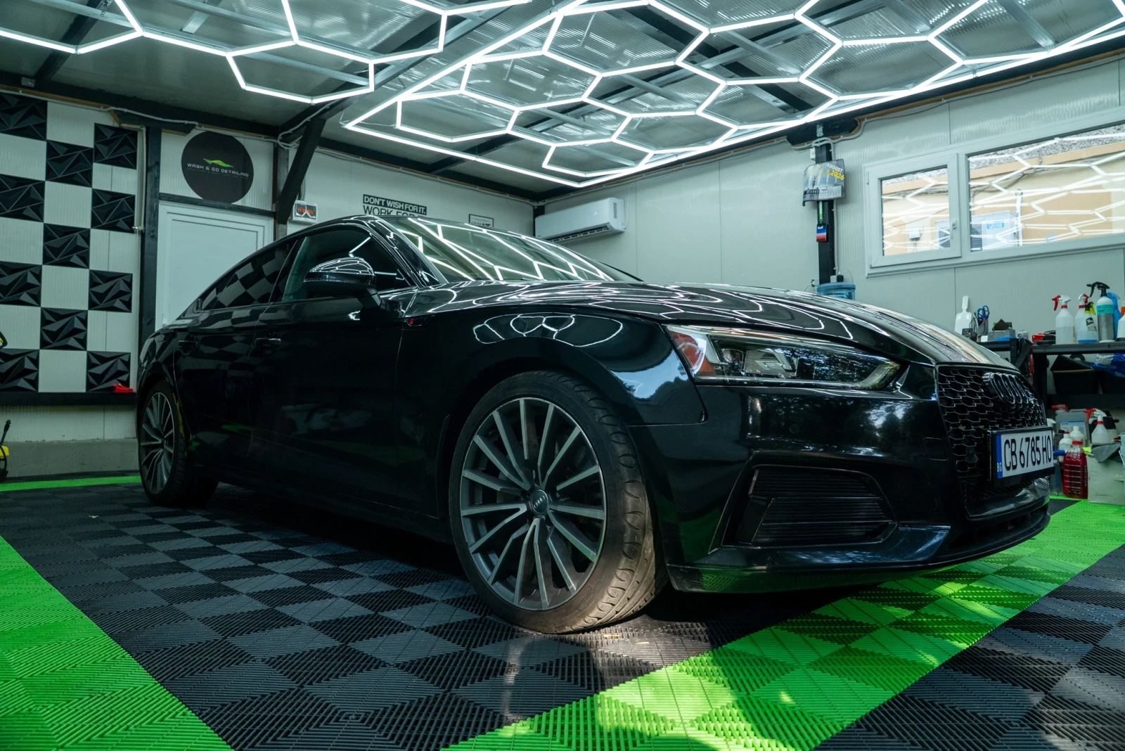 Audi A5 Quattro | Гаражна | Бордо салон | Керамика, снимка 2 - Автомобили и джипове - 55771453