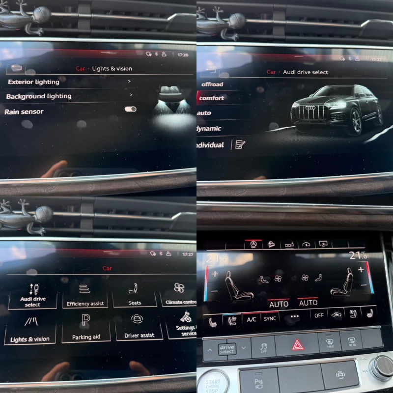 Audi Q7 OFFROAD пакет+ S-Line+ + Matrix+ Панорама+ Печка, снимка 13 - Автомобили и джипове - 50873444