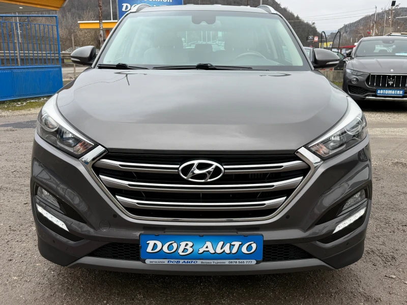 Hyundai Tucson 2.0CRDI-4X4-X Possible-автоматик-кожа-подгрев-нави, снимка 2 - Автомобили и джипове - 53390457