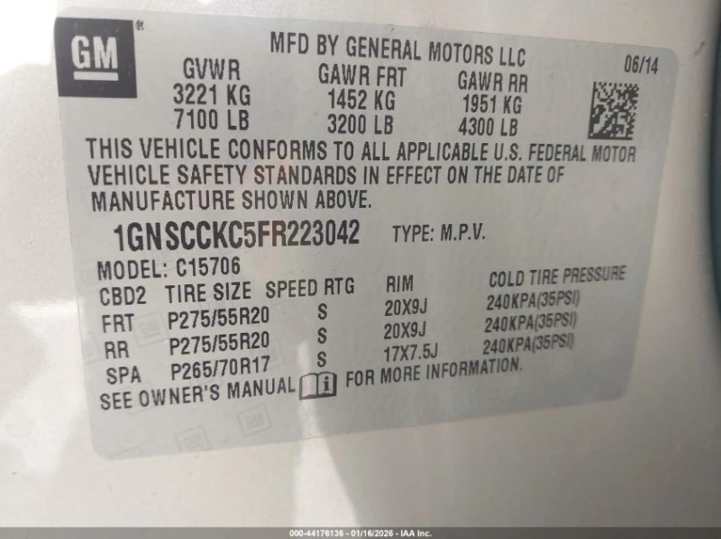 Chevrolet Tahoe C1500 LTZ, снимка 9 - Автомобили и джипове - 53421264