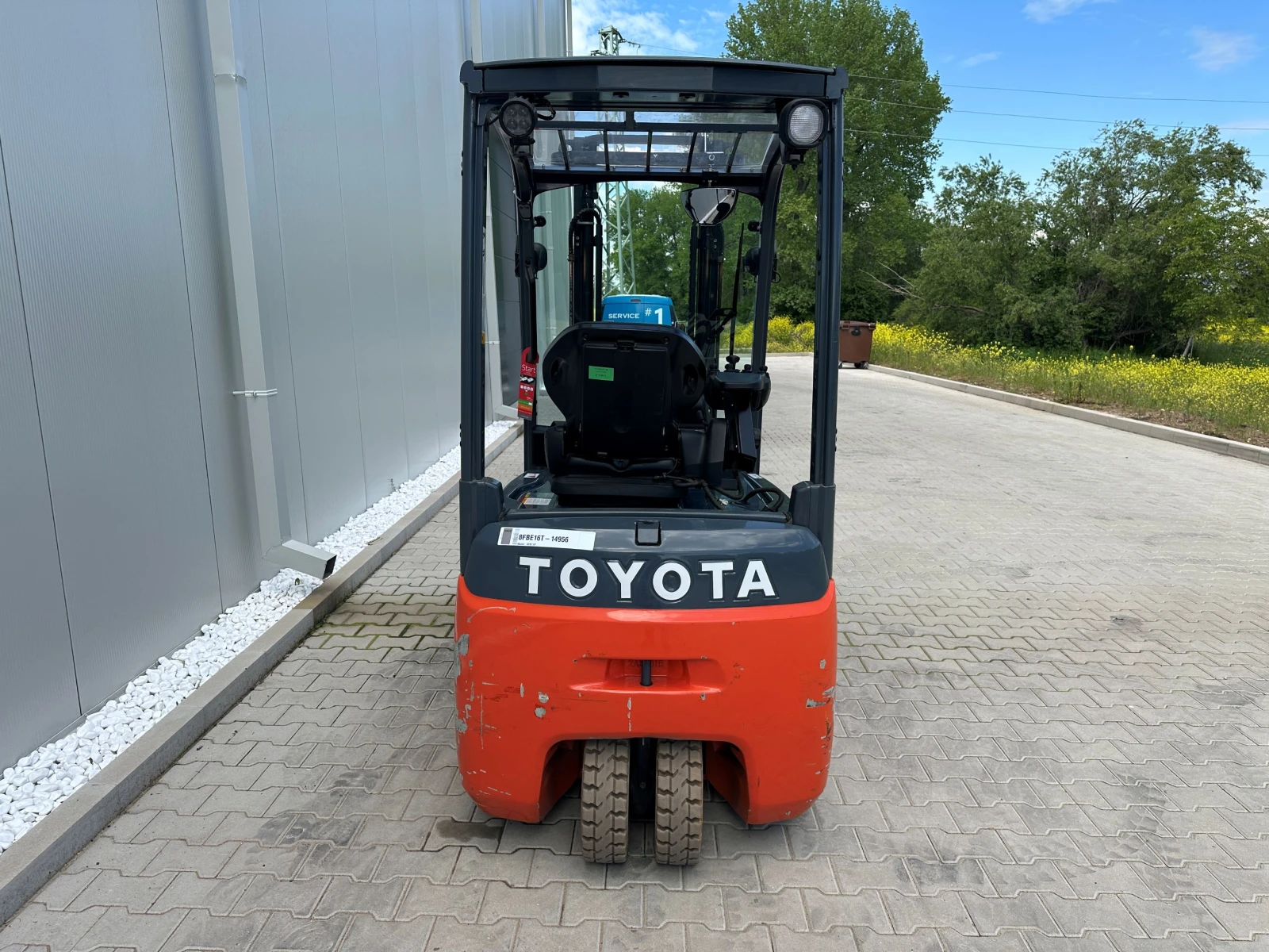 Електрокар Toyota 8FBЕ16T, снимка 3 - Индустриална техника - 54564635