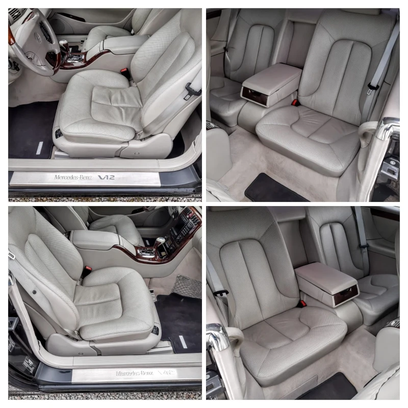 Mercedes-Benz CL 600 V12  5.8 - 367кс, снимка 8 - Автомобили и джипове - 52085695