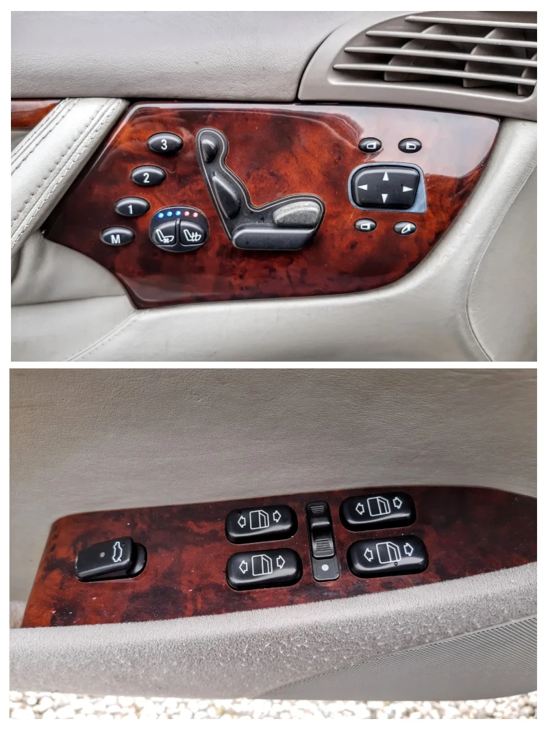 Mercedes-Benz CL 600 V12  5.8 - 367кс, снимка 13 - Автомобили и джипове - 52085695