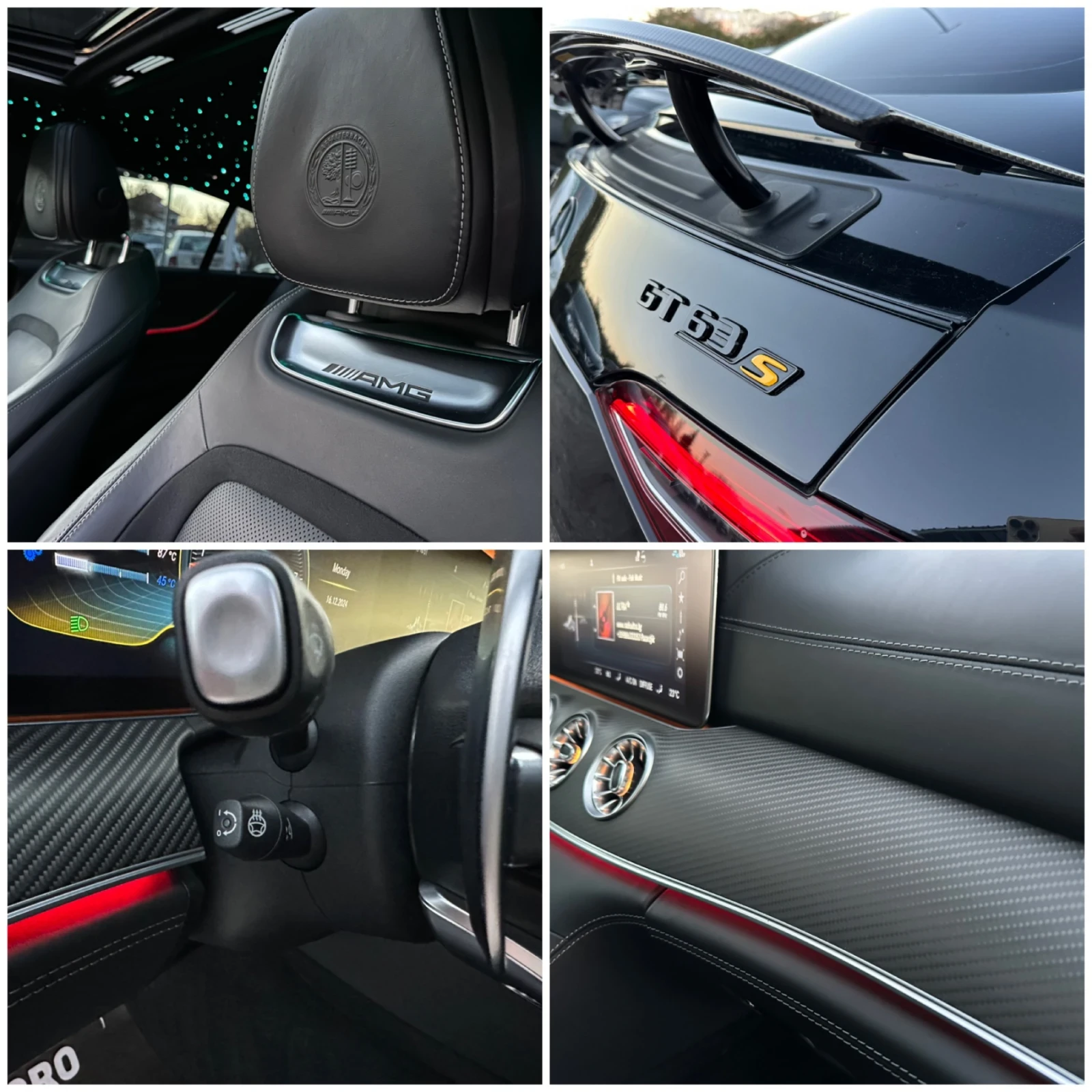Mercedes-Benz AMG GT 63S* CARBON * * HEAD UP* * FULL | Mobile.bg   17