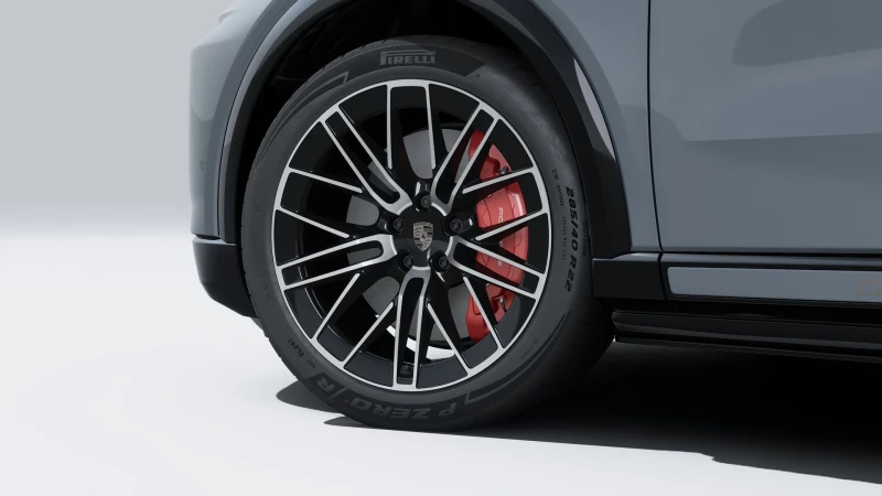 Porsche Cayenne TURBO ELECTRIC/SPORT DESIGN/MATRIX/PANO/360/BOSE/, снимка 4 - Автомобили и джипове - 52479897