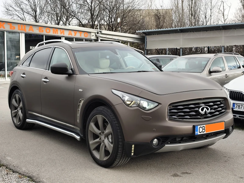 Infiniti Fx 30 D 3.0D* 4x4* LED/XENON* АВТОМАТИК* КОЖА* CAMERA360, снимка 3 - Автомобили и джипове - 52751364