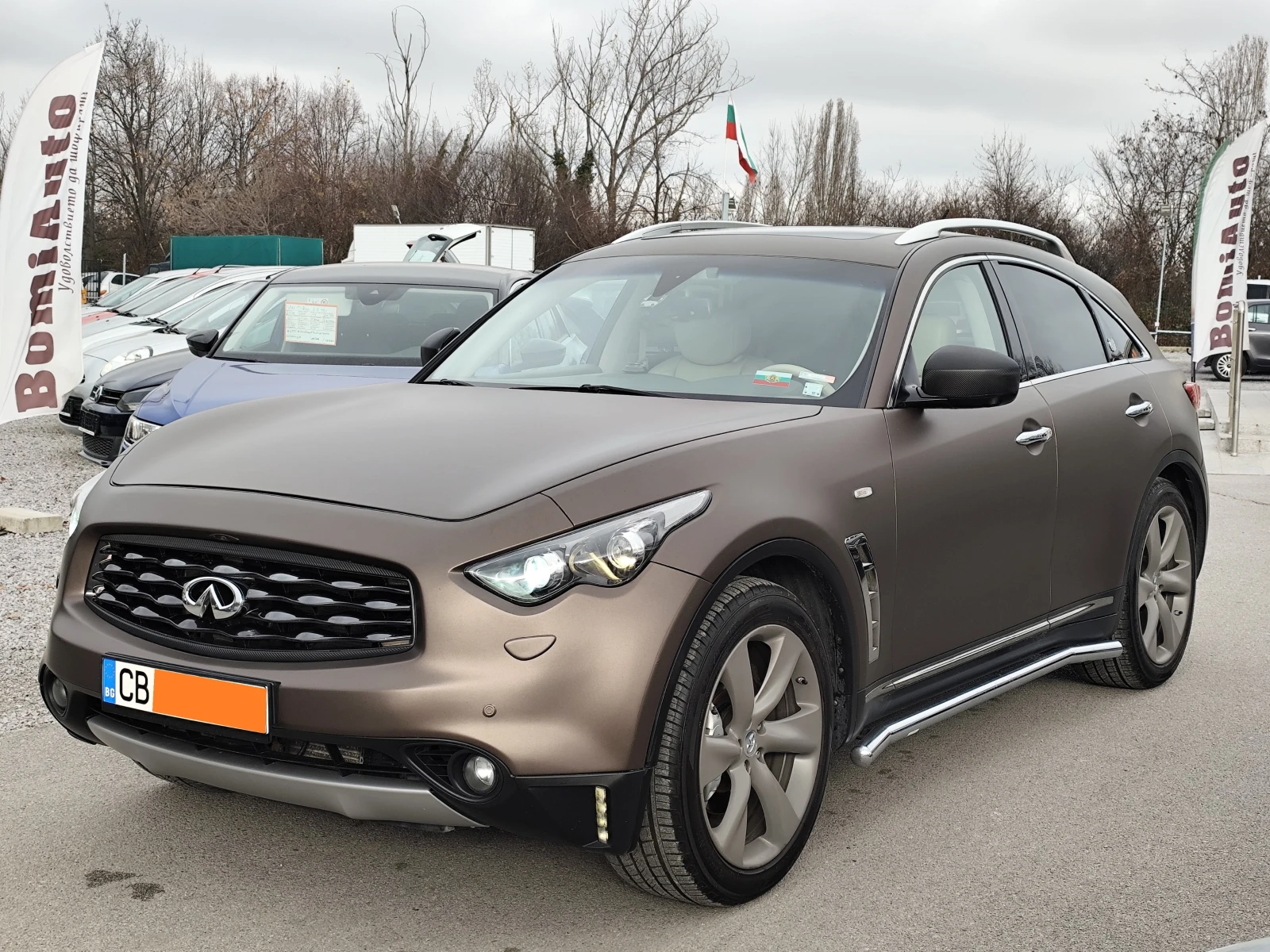 Infiniti Fx 30 D 3.0D* 4x4* LED/XENON* АВТОМАТИК* КОЖА* CAMERA360, снимка 1