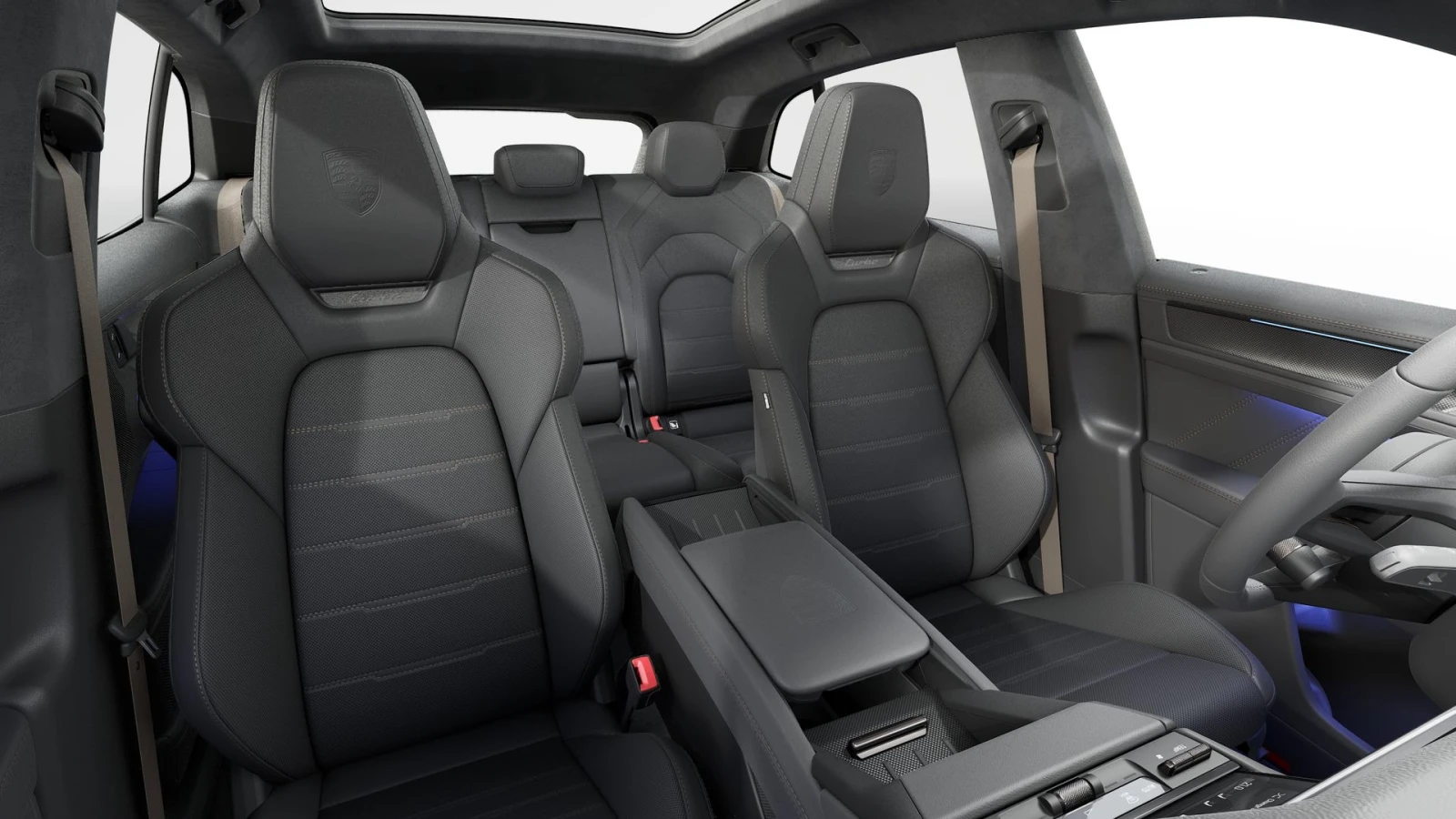 Porsche Cayenne TURBO ELECTRIC/SPORT DESIGN/MATRIX/PANO/360/BOSE/ - изображение 10