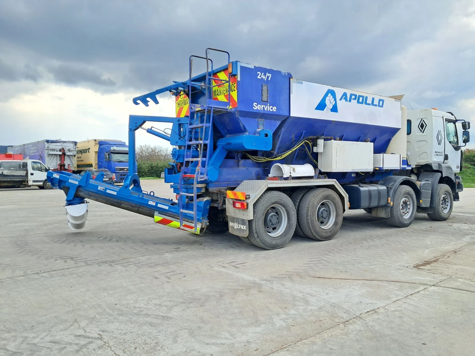 Renault Kerax Бетонов Възел, снимка 5 - Камиони - 54158923