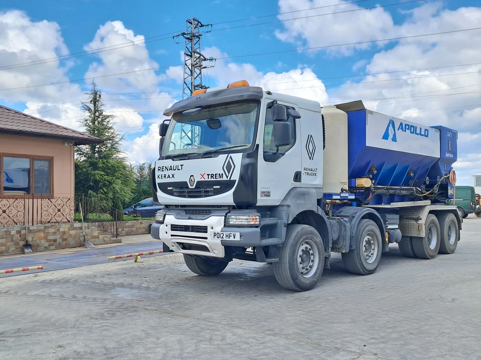 Renault Kerax Бетонов Възел, снимка 4 - Камиони - 54158923