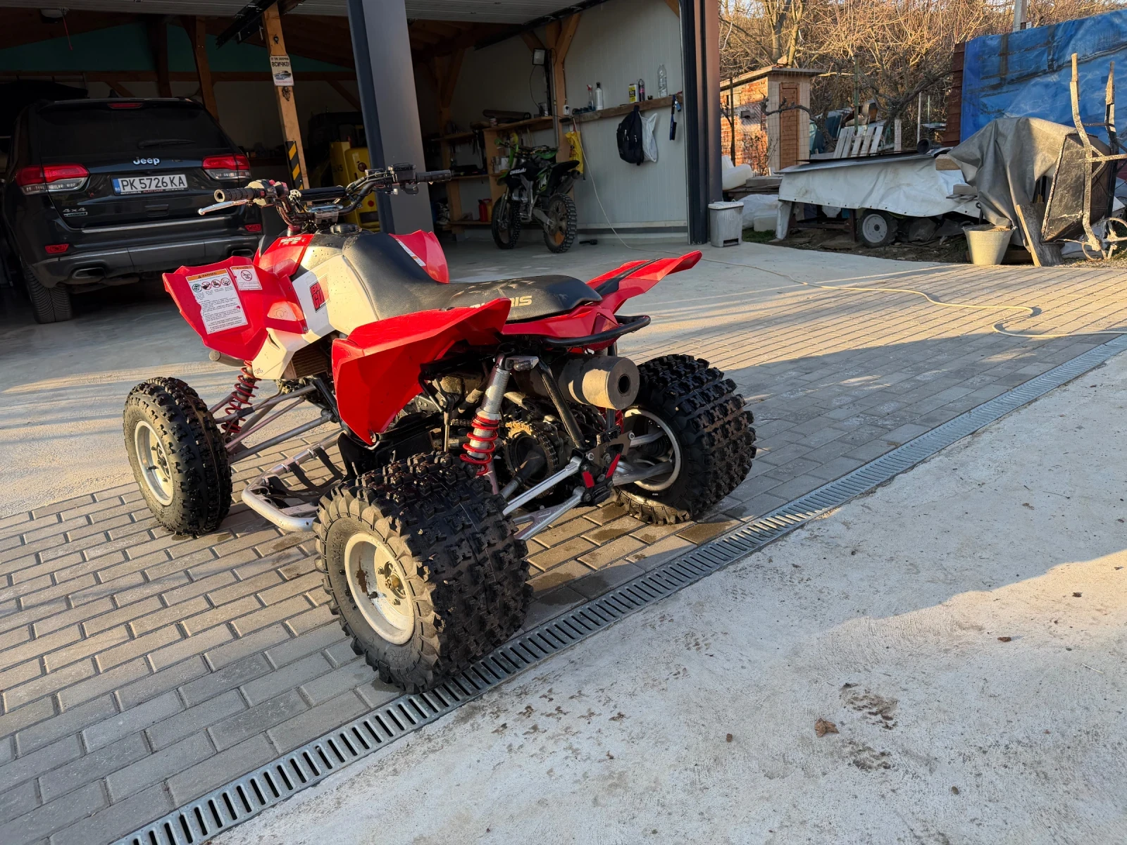 Polaris Outlaw 525 IRS КТМ Двигател - изображение 10