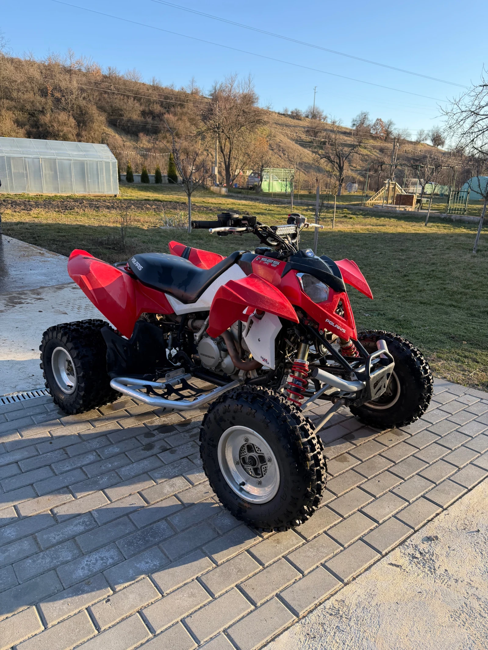 Polaris Outlaw 525 IRS КТМ Двигател
