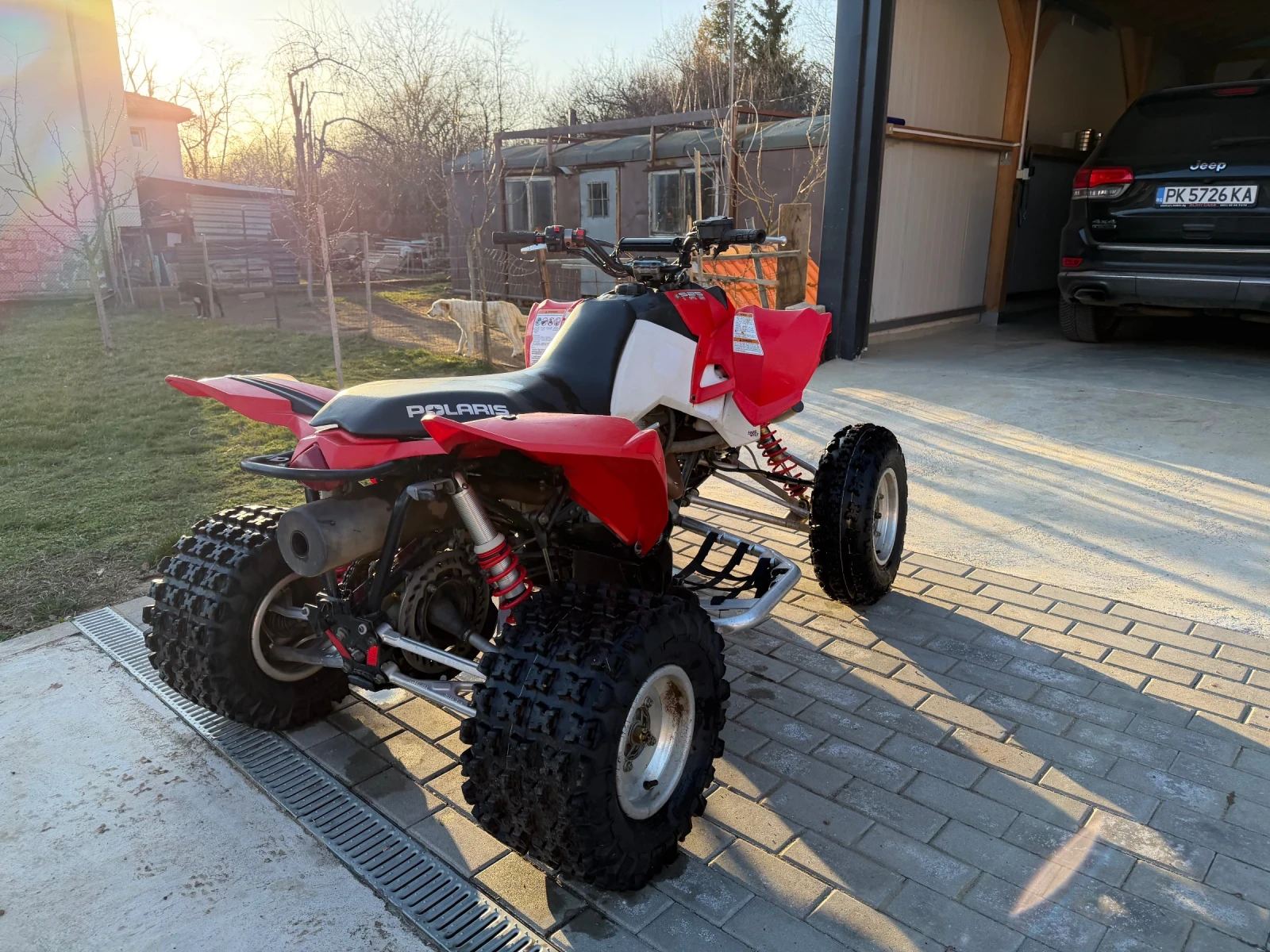 Polaris Outlaw 525 IRS КТМ Двигател - изображение 3