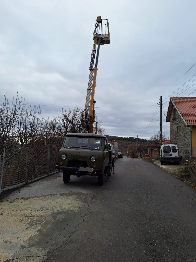 Автовишка Друга марка UAZ, снимка 3 - Индустриална техника - 48338778