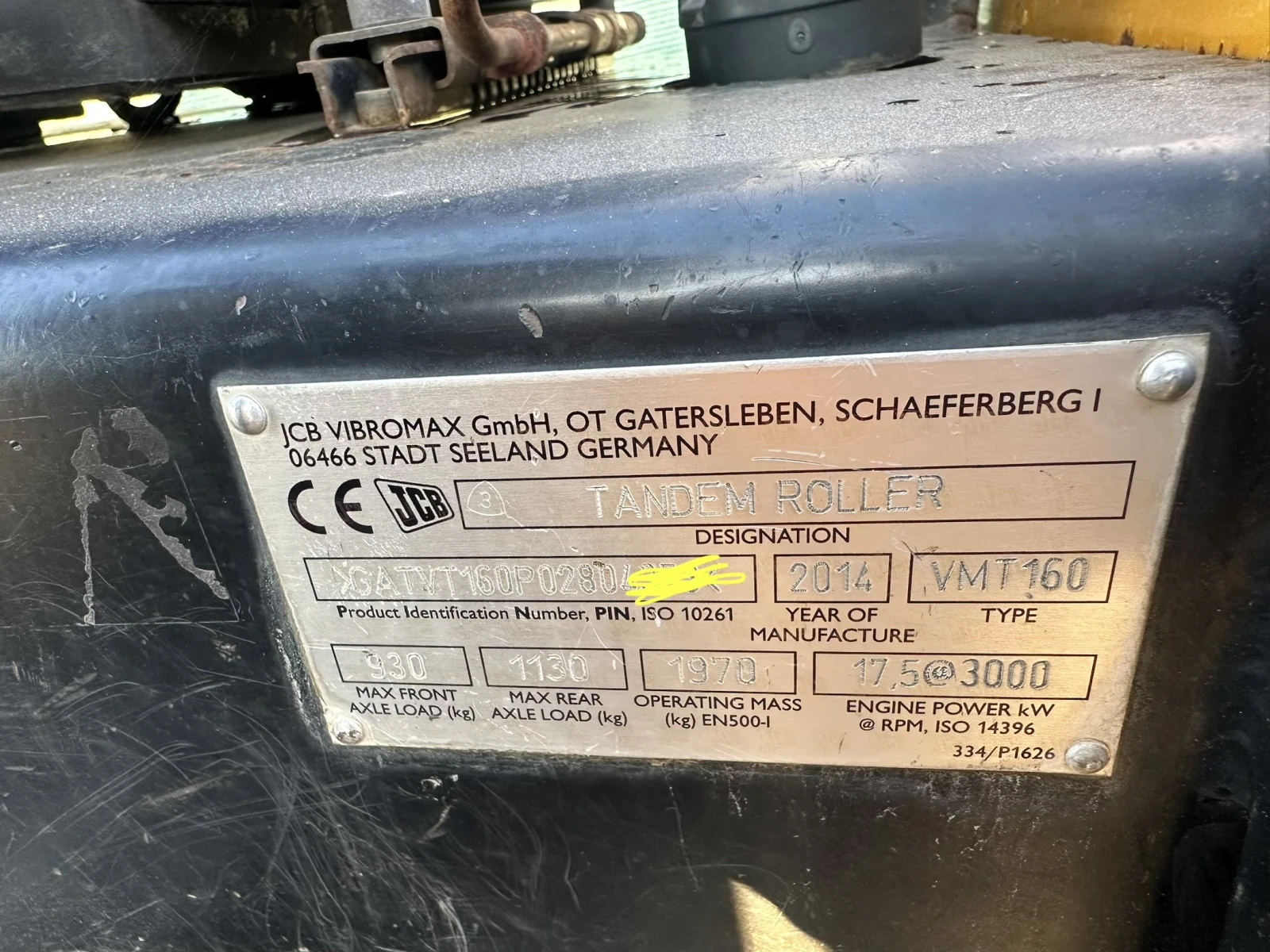 Валяк Друга марка JCB 160-100 НАЛИЧЕН, снимка 4 - Индустриална техника - 52864942
