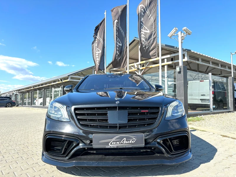 Mercedes-Benz S 560 BRABUS#4MAT#LONG#PANO#3xTV#DISTR#ОБДУХ#STARLIGHT, снимка 3 - Автомобили и джипове - 46481625