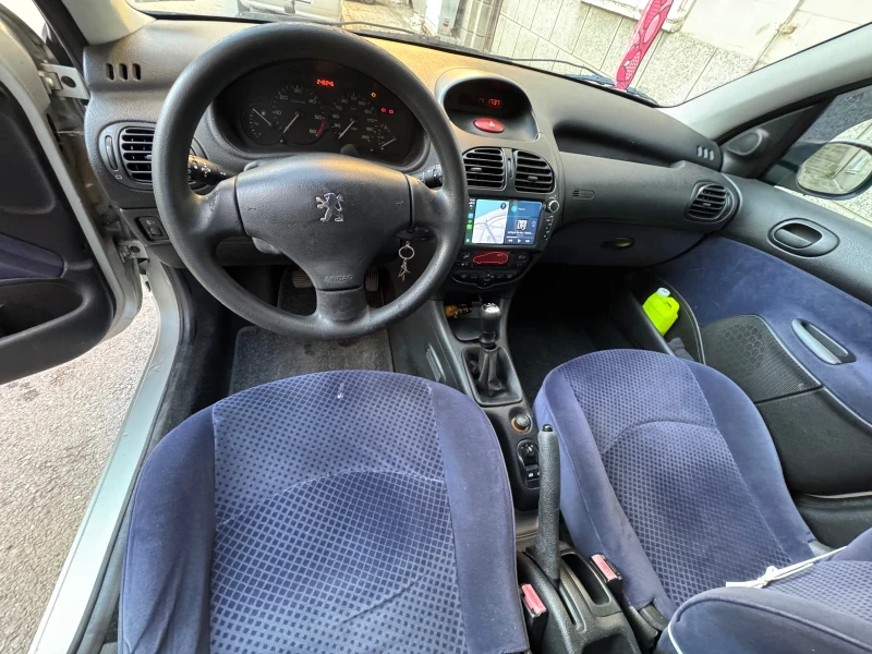 Peugeot 206 HDI CarPlay Навигация, снимка 11 - Автомобили и джипове - 47595573