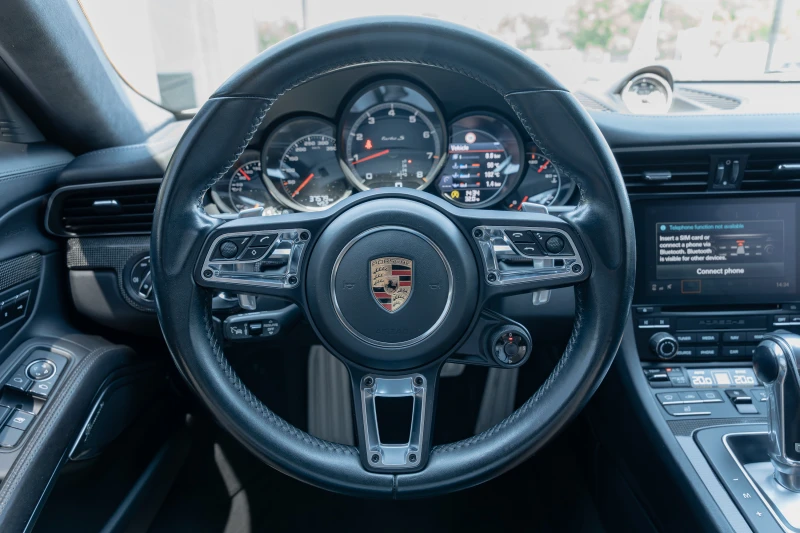 Porsche 911 991/TURBO-S/581HP/CERAMIC/PDK/BURM./ACC/CARBON/, снимка 11 - Автомобили и джипове - 51439394