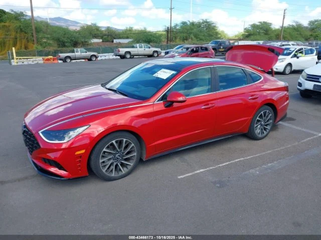 Hyundai Sonata 61k* LIMITED* 360КАМ* ОБДУХВАНЕ* HEAD UP* ПАМЕТ* B, снимка 3 - Автомобили и джипове - 53026504