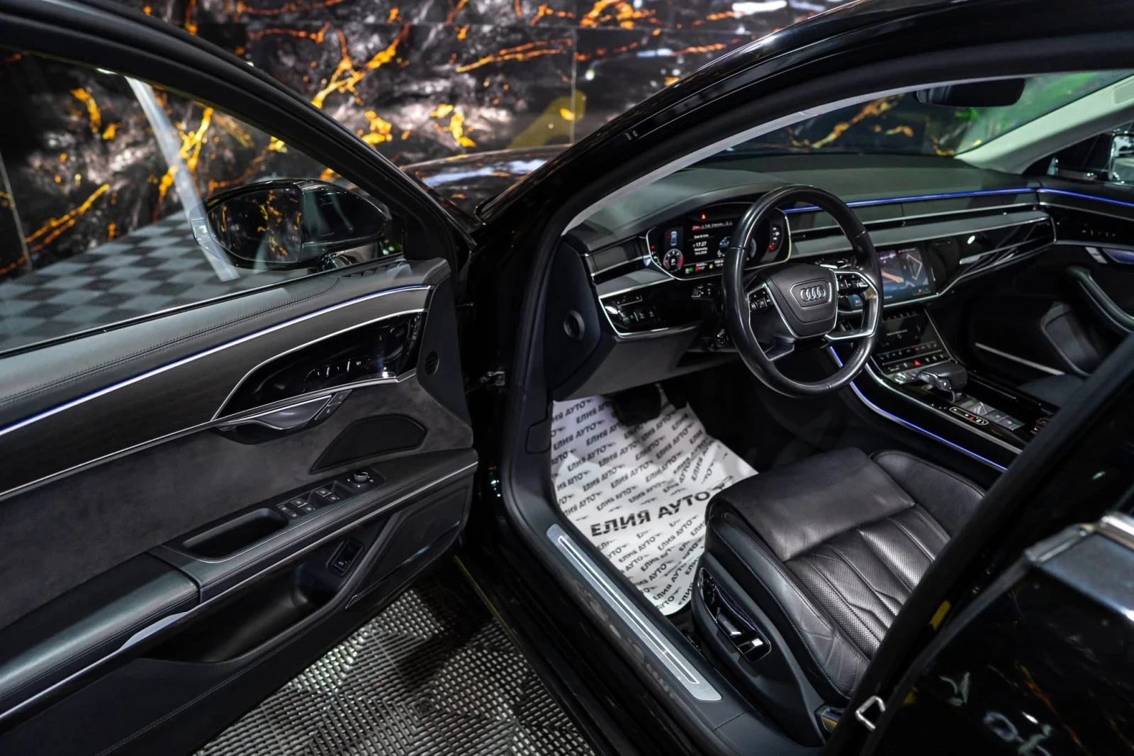 Audi A8 50TDI LONG MATRIX ПАНО 3XTV B&O ЛИЗИНГ 100%, снимка 11 - Автомобили и джипове - 54877657