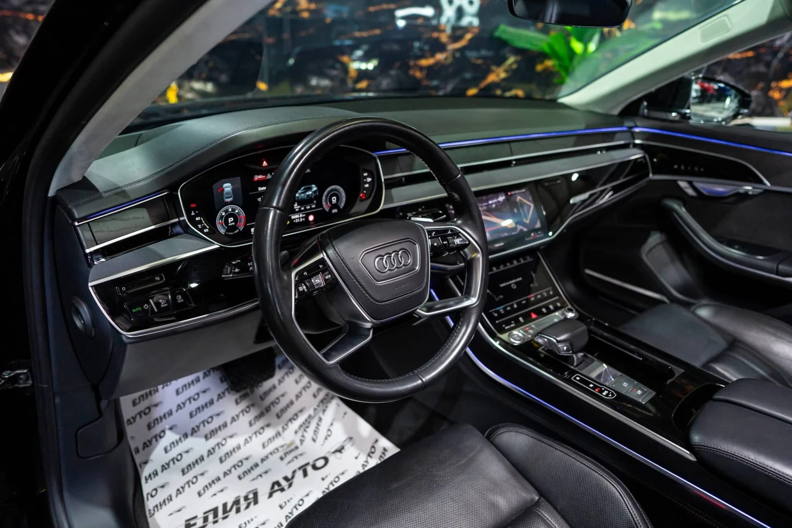 Audi A8 50TDI LONG MATRIX ПАНО 3XTV B&O ЛИЗИНГ 100%, снимка 12 - Автомобили и джипове - 54877657