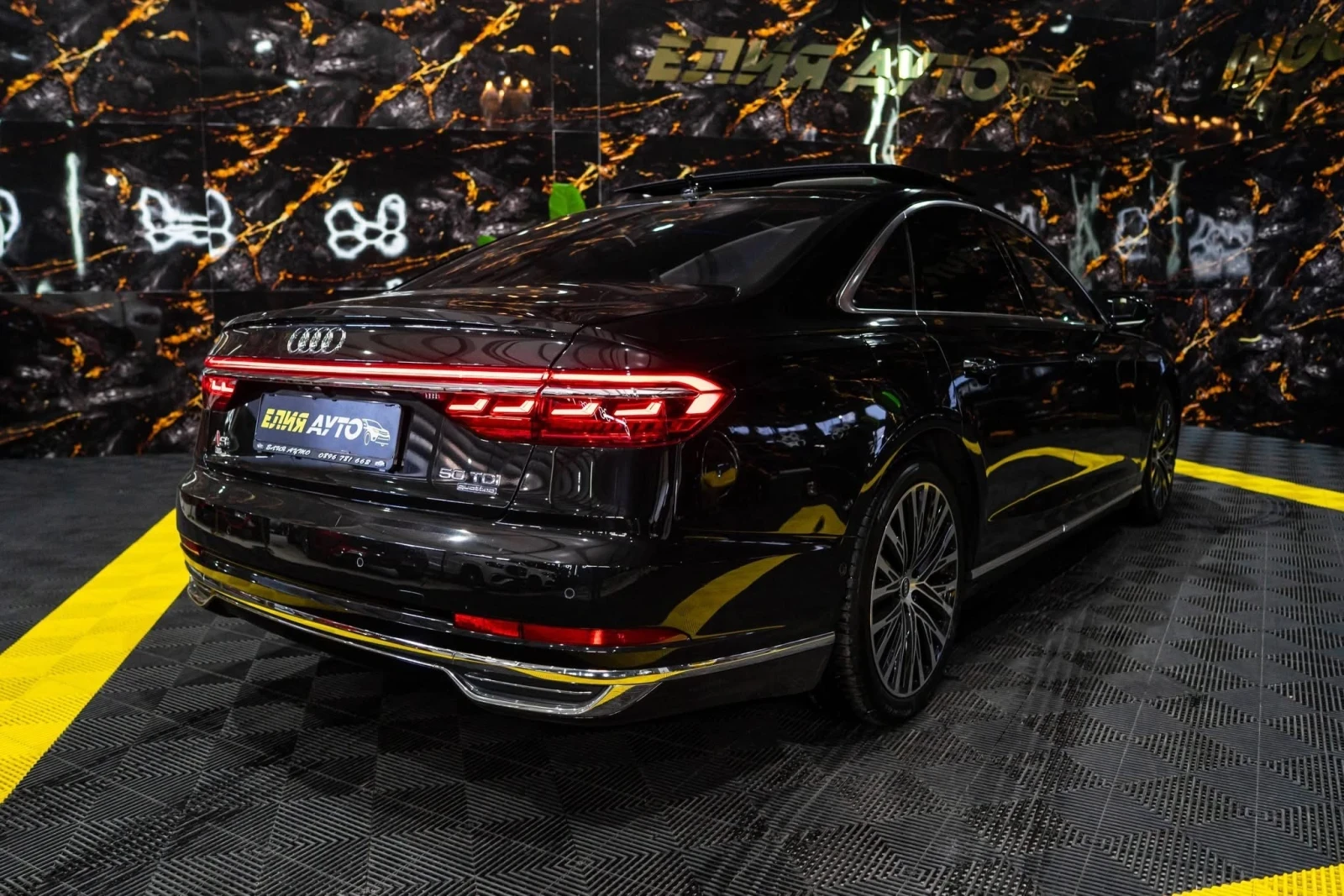 Audi A8 50TDI LONG MATRIX ПАНО 3XTV B&O ЛИЗИНГ 100%, снимка 10 - Автомобили и джипове - 54877657