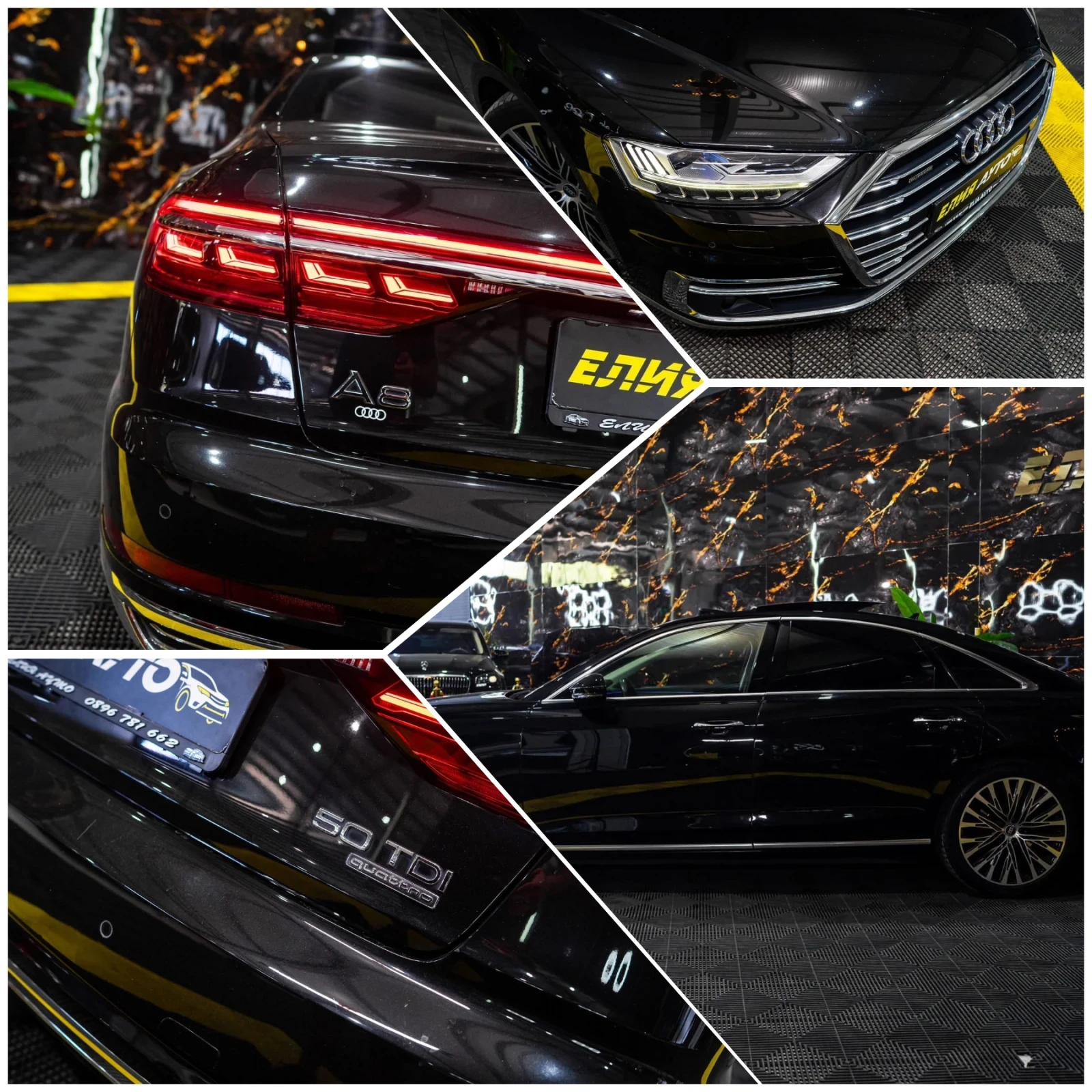 Audi A8 50TDI LONG MATRIX ПАНО 3XTV B&O ЛИЗИНГ 100%, снимка 17 - Автомобили и джипове - 54877657