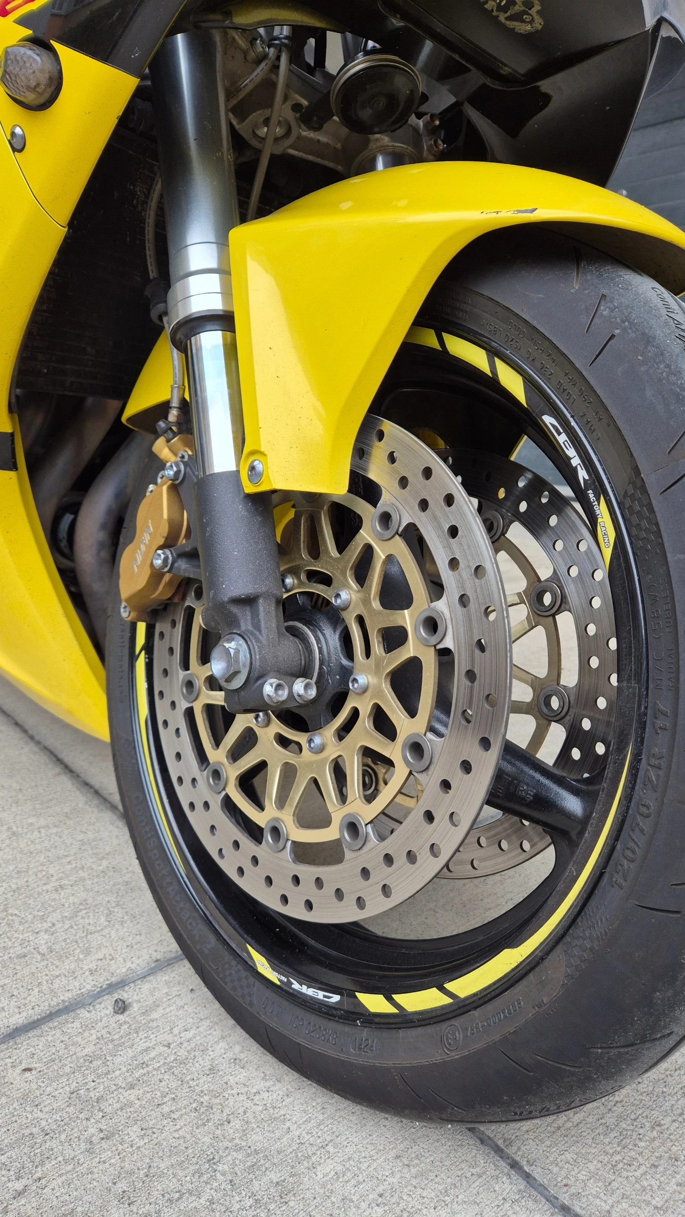 Honda Cbr 954RR Fireblade A2, снимка 7 - Мотоциклети и мототехника - 56747155