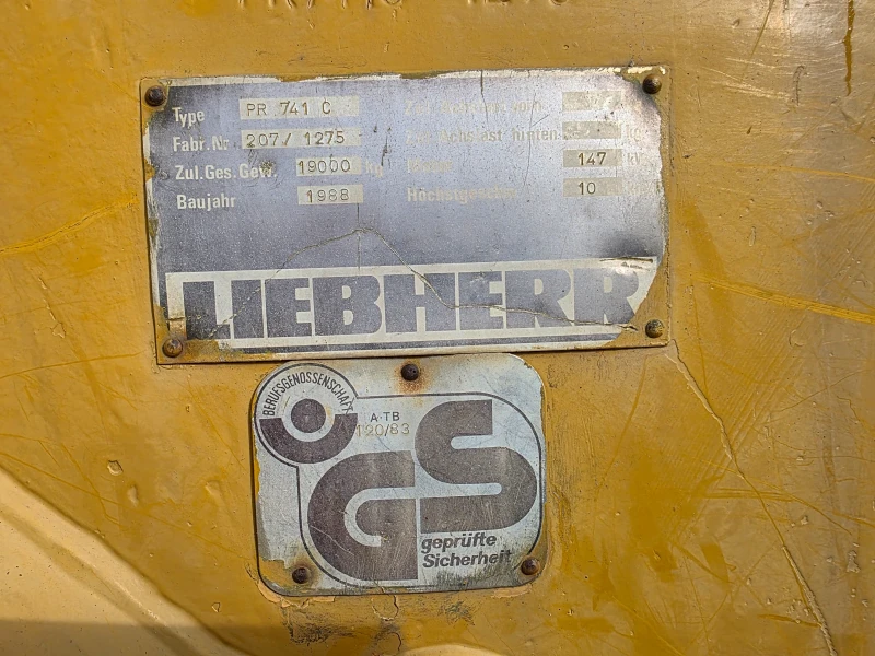 Булдозер Друга Liebcherr, снимка 5 - Индустриална техника - 52398524