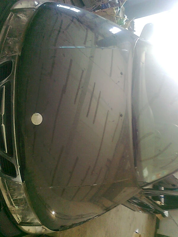 капак преден за Сааб 9-5 (черен)